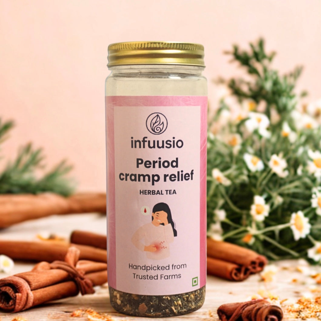 🌸 Period Cramp Relief Herbal Tea