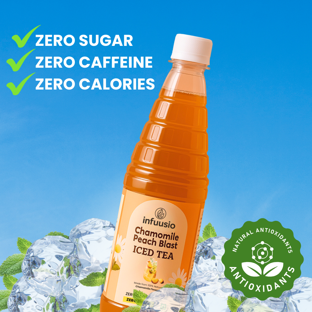 Chamomile Peach Blast Iced Tea Concentrate 700ml