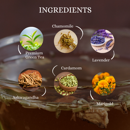 😴 Happy Sleep Ayurvedic Herbal Tea