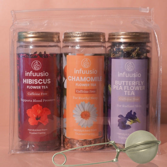 The Flower Power Combo of 3 with Free Strainer