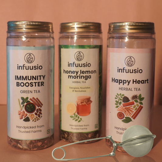 Vitality Boost Combo of 3 with Free Strainer