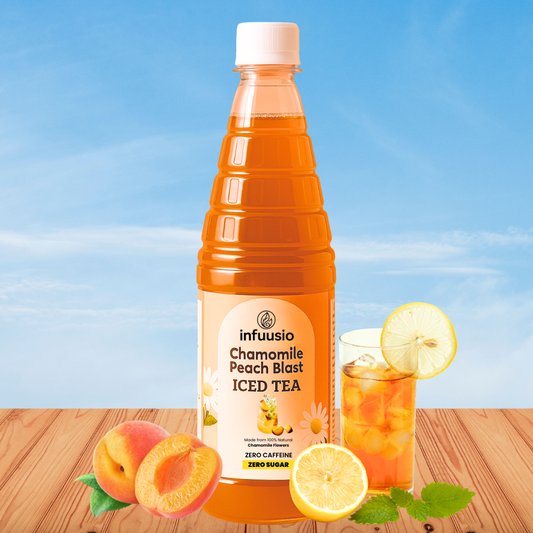 Chamomile Peach Blast Iced Tea Concentrate 700ml