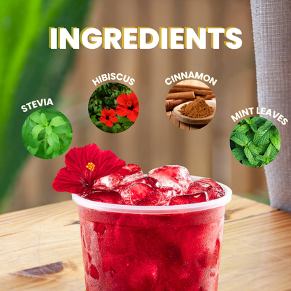 Hibiscus Bloss Iced Tea Concentrate 700ml