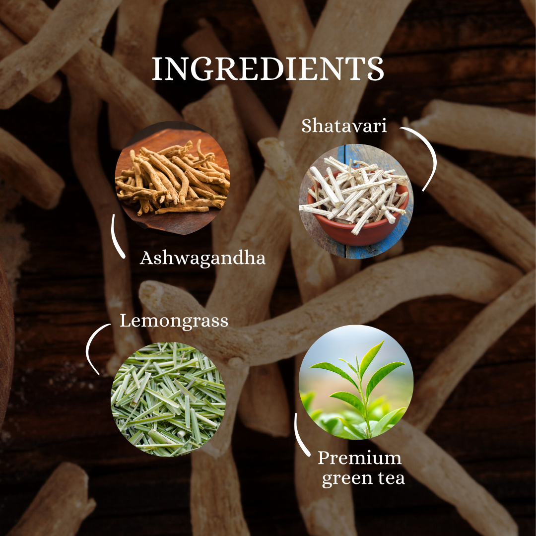 🌱 Ashwagandha Herbal Tea