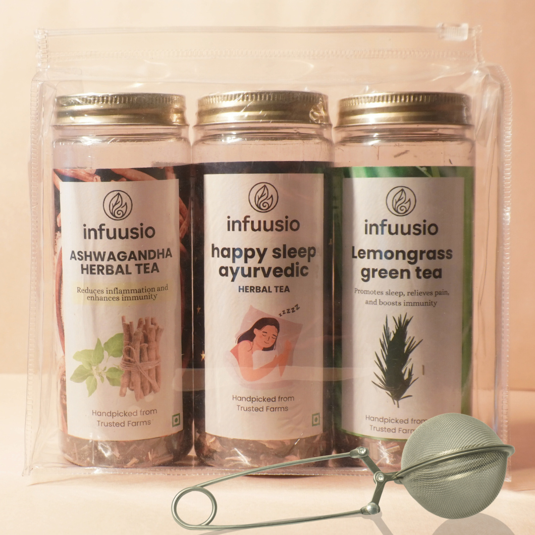 The Happy Life Combo of 3 with Free Strainer