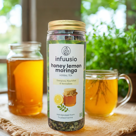🍯🍋 Honey Lemon Moringa Tea