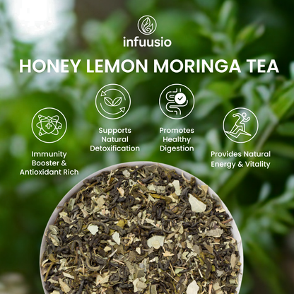 🍯🍋 Honey Lemon Moringa Tea